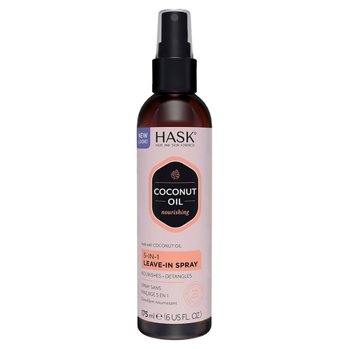HASK Coconut Oil Nourishing 5-in-1 Leave-In Spray 175mL
