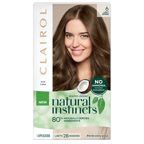 Clairol Natural Instincts 6 Light Brown