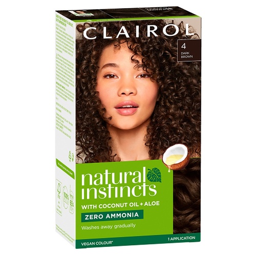 Clairol Natural Instincts 4 Dark Brown
