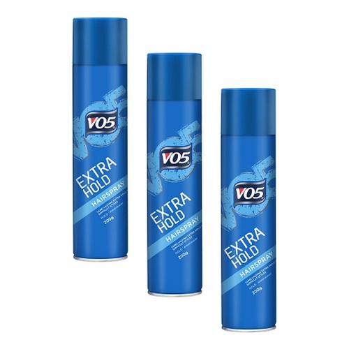 VO5 Styling Hairspray Extra Firm Hold 200g Pack of 3