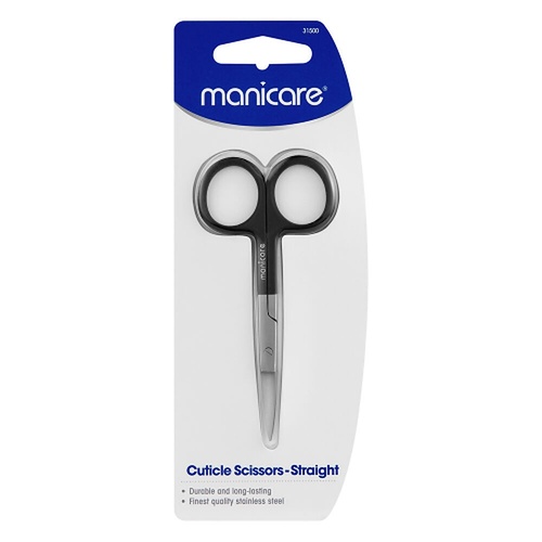 Manicare Cuticle Scissors, Straight x 3