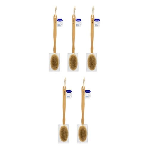 Manicare Wooden Bath Brush x 12 Bundle of 5