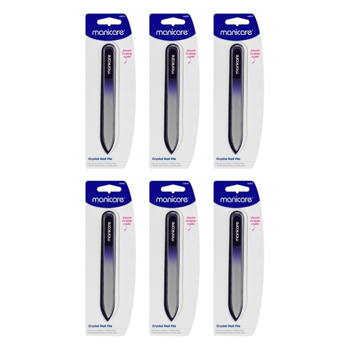Manicare Crystal Nail File Pack of 6