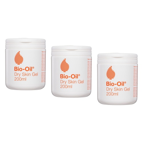 Bio-Oil Dry Skin Gel 200mL Pack of 3