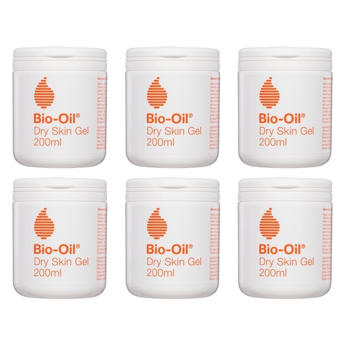 Bio-Oil Dry Skin Gel 200mL Pack of 6