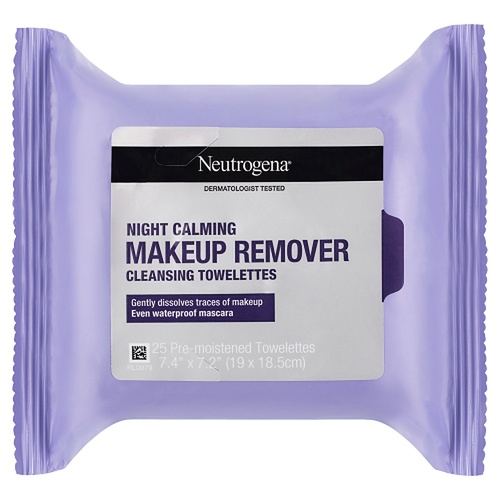 Neutrogena® Night Calming Makeup Remover Cleansing Towelettes 25 Wipes x 6