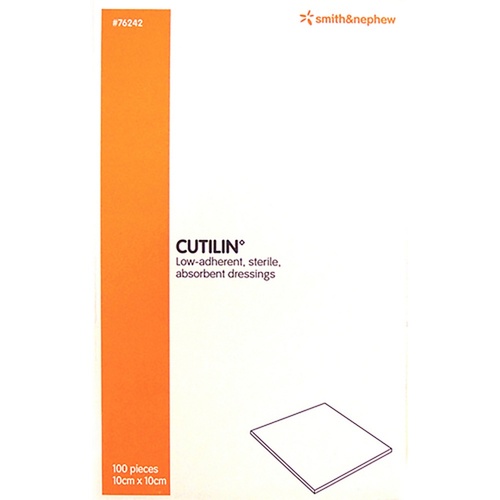 Cutilin Wound Dressing 10cm x 10cm 100 Pack