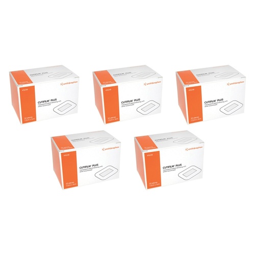 Cutifilm Plus Post Operative Dressing 7.2m x 5cm 50 Pack Bundle of 5