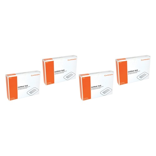 Cutifilm Plus Post Operative Dressing 8cm x 10cm 25 Pack Bundle of 4