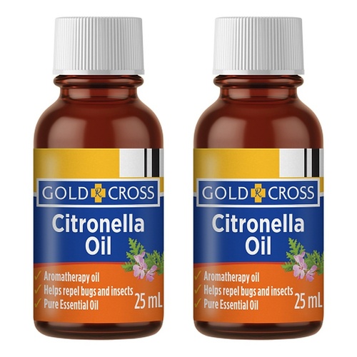 Goldx Citronella Oil 25mL Pack of 2