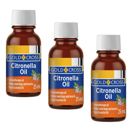 Goldx Citronella Oil 25mL Pack of 3