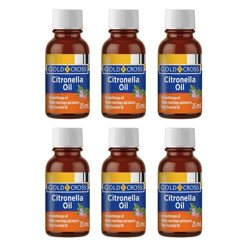 Goldx Citronella Oil 25mL Pack of 6