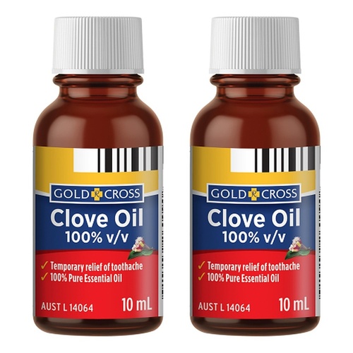 Goldx Clove Oil 10mL Pack of 2