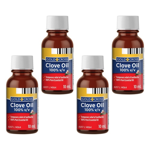 Goldx Clove Oil 10mL Pack of 4