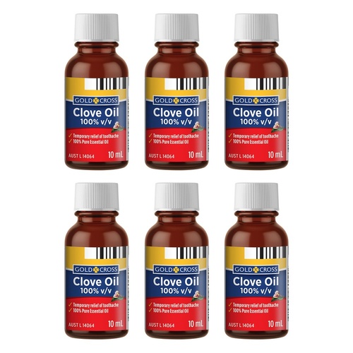 Goldx Clove Oil 10mL Pack of 6