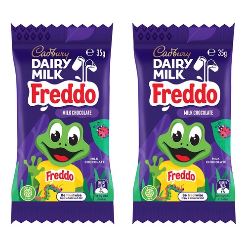 Cadbury Dairy Milk Freddo Milk Chocolate 35g x 36 Bundle of 2