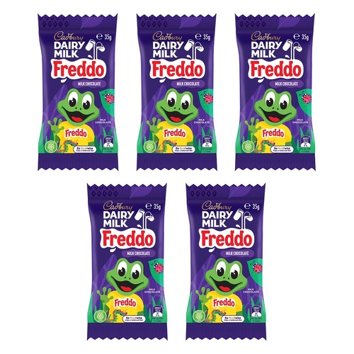 Cadbury Dairy Milk Freddo Milk Chocolate 35g x 36 Bundle of 5