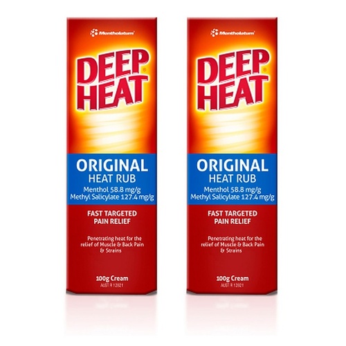 Deep Heat Regular Relief 100g Pack of 2
