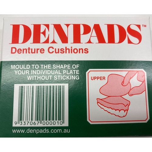 Denpads Upper Denture Cushions 5 Pack