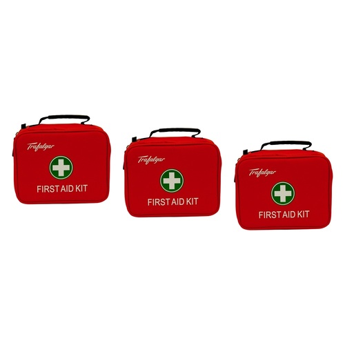 Trafalgar Family First Aid Kit, 126 Pieces Pack of 3