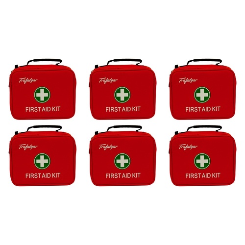 Trafalgar Family First Aid Kit, 126 Pieces Pack of 6