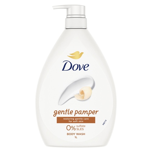 Dove Gentle Pamper Body Wash 1L