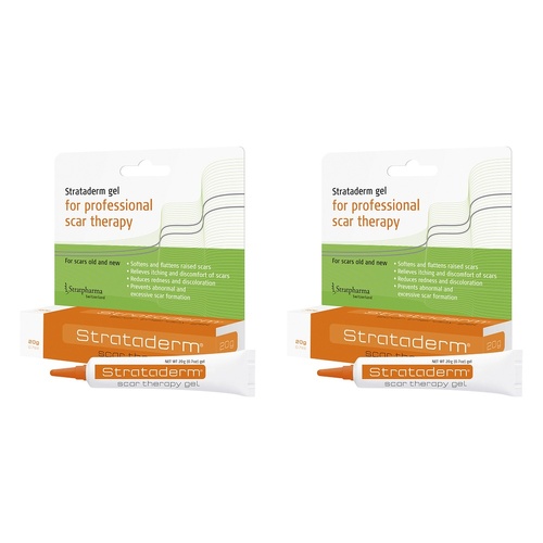 Strataderm Scar Therapy Gel 20g Pack of 2