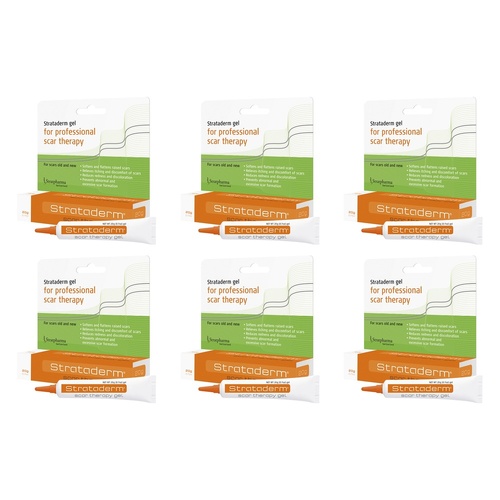 Strataderm Scar Therapy Gel 20g Pack of 6