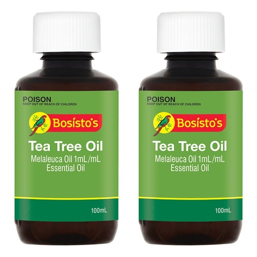 Bosisto's Tea Tree Oil 100mL Pack of 2