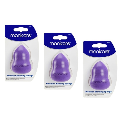 Manicare Precision Blending Sponge Pack of 3