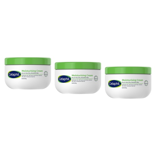 Cetaphil Moisturising Cream 250g Pack of 3