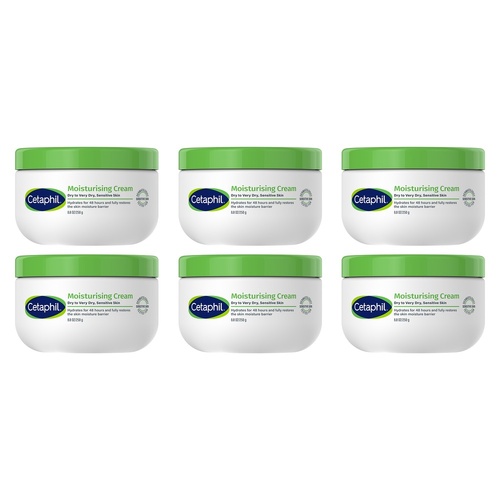 Cetaphil Moisturising Cream 250g Pack of 6