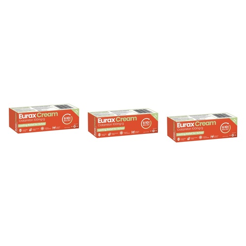 Eurax Cream 20g Pack of 3