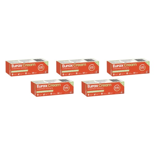Eurax Cream 20g Pack of 5