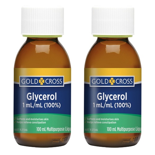 GOLDX Glycerol 100mL Pack of 2