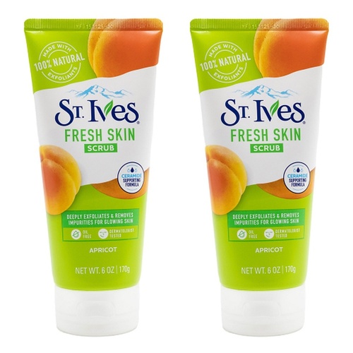 St Ives Blackhead Clearing Green Tea Scrub 170g Pack of 2