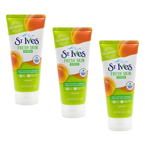 St Ives Blackhead Clearing Green Tea Scrub 170g Pack of 3