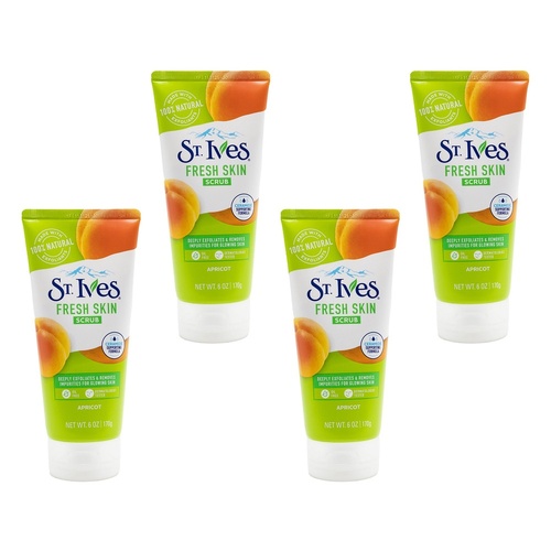 St Ives Blackhead Clearing Green Tea Scrub 170g Pack of 4