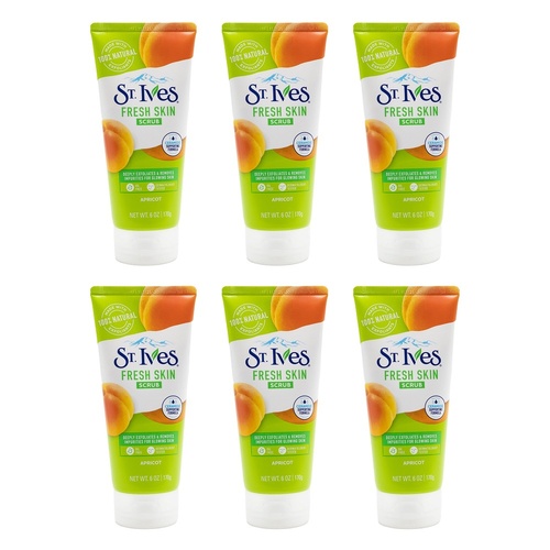 St Ives Blackhead Clearing Green Tea Scrub 170g Pack of 6