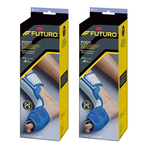 Futuro Plantar Fasciitis Night Support Adjustable Pack of 2
