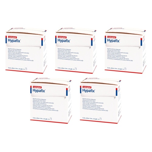 Hypafix Wide Area Fixation 5cmx10m Pack of 5