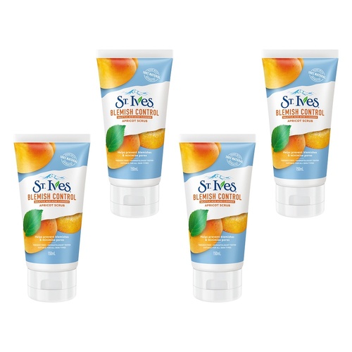 St Ives Scrub Blemish Control 170mL Pack of 4