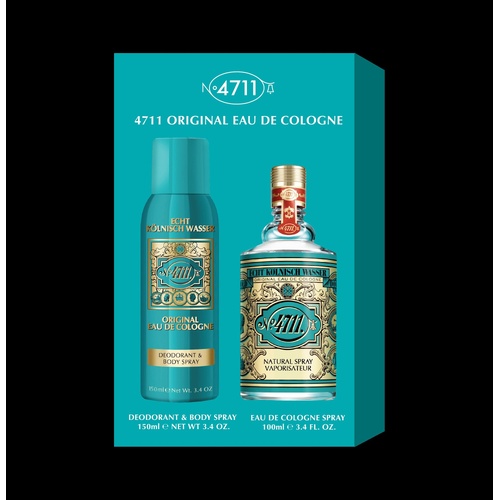 4711 Original 2 Piece Set - Eau De Cologne EDC 100ml + Deodorant Spray 150ml