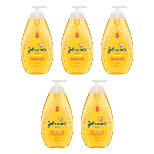 Johnson's Hypoallergenic Baby Shampoo 800mL Pack of 5