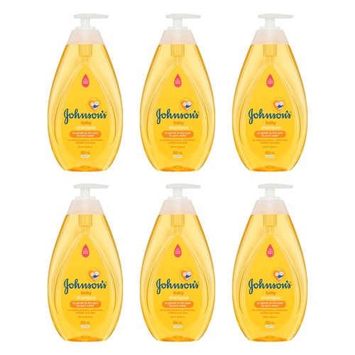 Johnson's Hypoallergenic Baby Shampoo 800mL Pack of 6