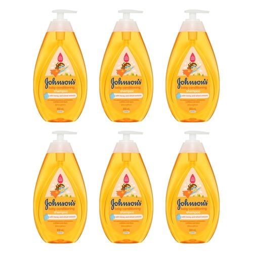 Johnson's Hypoallergenic Conditioning Baby Shampoo & Cleansing Wash Pack of 6