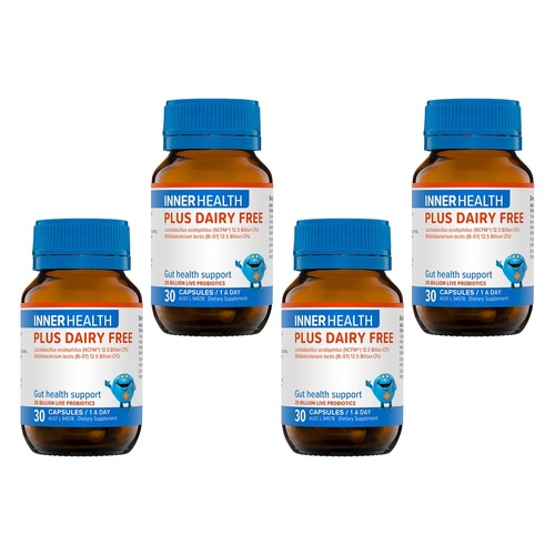 Inner Health Plus Dairy Free 30 Capsules Pack of 4
