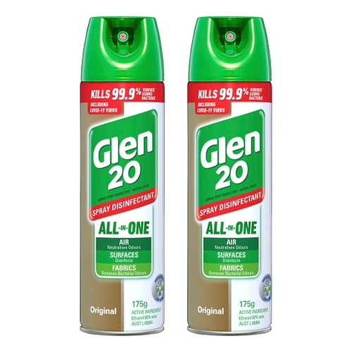 Glen 20 Disinfectant Original Scent 175g Pack of 2