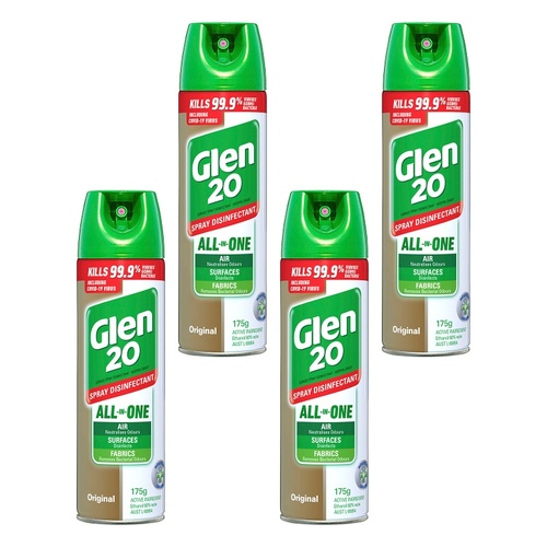 Glen 20 Disinfectant Original Scent 175g Pack of 4