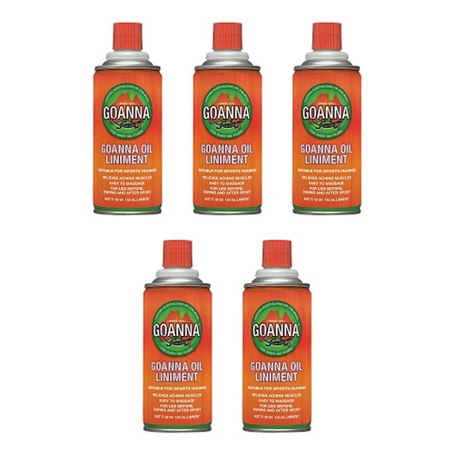 Goanna Oil Liniment 150mL Pack of 5